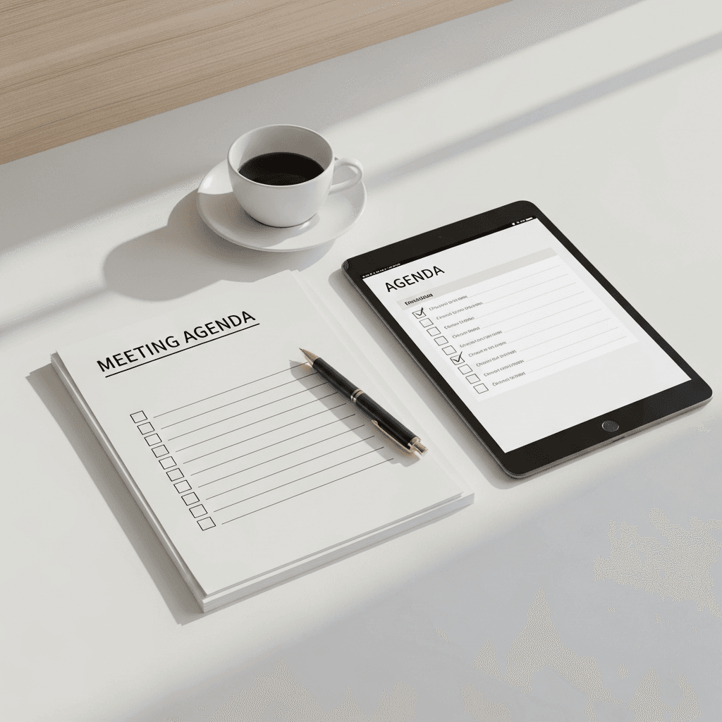 Cover Image for 6 Meeting Agenda Templates [Free Download] + Examples That Work