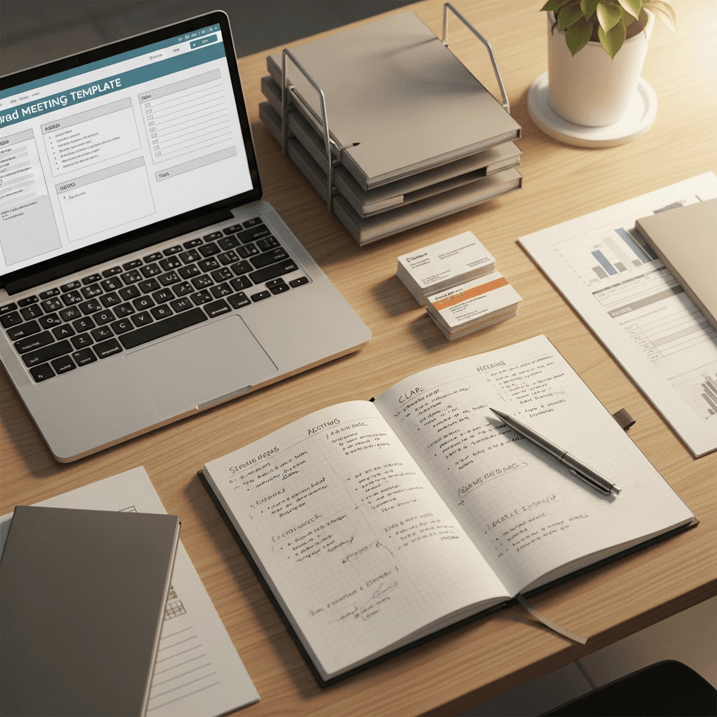 Cover Image for How to Take Meeting Minutes: Step-by-Step Guide + Free Template [2026]